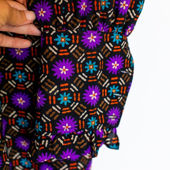 Saint Laurent Geo Motif Tunic Dress - Picture 3 of 16